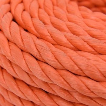 Arbeitsseil Orange 10 mm 50 m Polypropylen