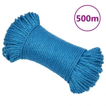 ARDEBO.de - Arbeitsseil Blau 3 mm 500 m Polypropylen