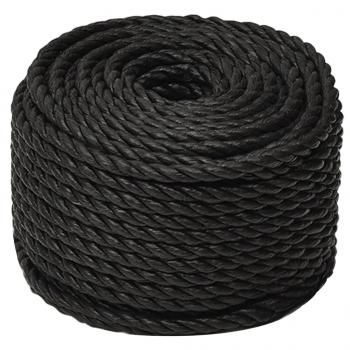 Arbeitsseil Schwarz 14 mm 250 m Polypropylen