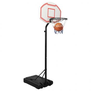 Basketballständer Weiß 237-307 cm Polyethylen