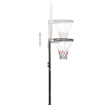 Basketballständer Weiß 216-250 cm Polyethylen