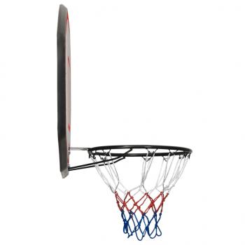 Basketballkorb Schwarz 109x71x3 cm Polyethylen