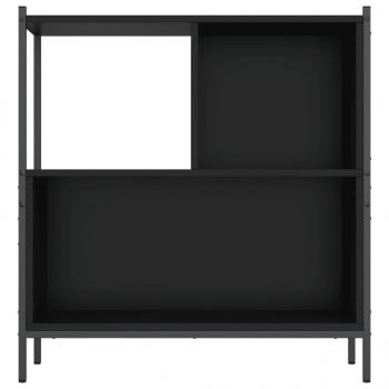 Bücherregal Schwarz 72x28x77,5 cm Holzwerkstoff