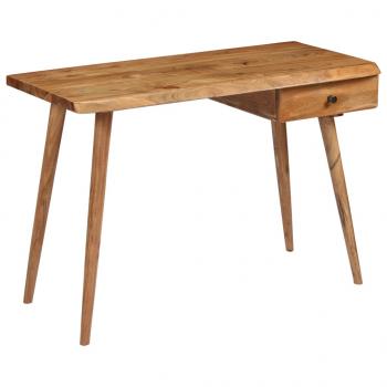 ARDEBO.de - Schreibtisch Akazienholz Massiv 110 x 50 x 76 cm