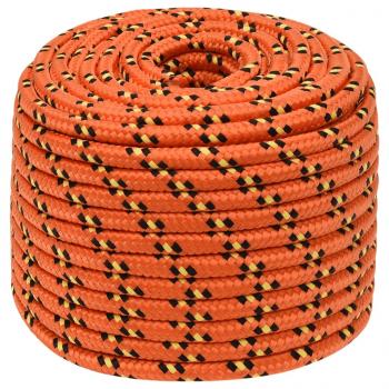 Bootsseil Orange 14 mm 50 m Polypropylen