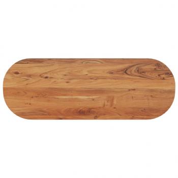 ARDEBO.de - Tischplatte 110x40x3,8 cm Oval Massivholz Akazie