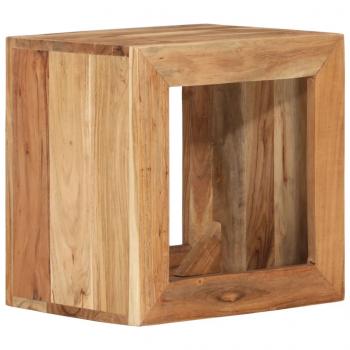 ARDEBO.de - Hocker 40x30x40 cm Massivholz Akazie