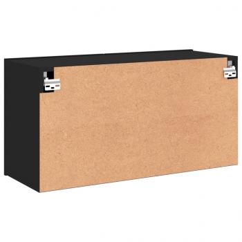 TV-Wandschrank Schwarz 80x30x41 cm