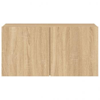 TV-Wandschrank Sonoma-Eiche 80x30x41 cm