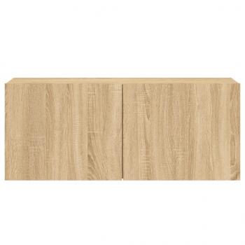 TV-Wandschrank Sonoma-Eiche 100x30x41 cm