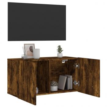 TV-Wandschrank Räuchereiche 80x30x41 cm