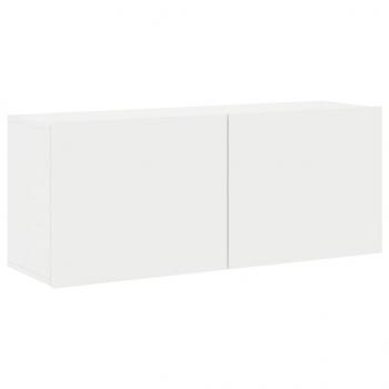 TV-Wandschrank Weiß 100x30x41 cm