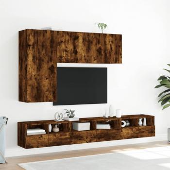 TV-Wandschrank Räuchereiche 100x30x41 cm