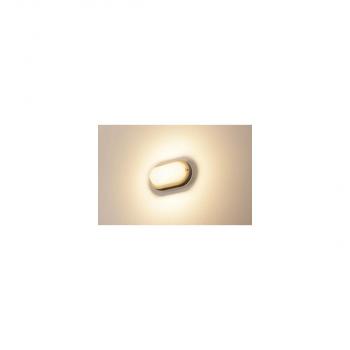 SLV TERANG 200 Outdoor Decken- und Wandleuchte, LED, 3000K, IP44, oval, anthrazit (229935)