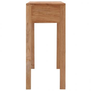 Konsolentisch 110x35x75 cm Massivholz Teak