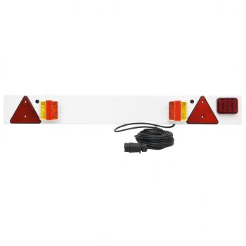 ARDEBO.de - Anhängerleuchte Rot 115x6x14 cm 12V LED Leuchtmittel