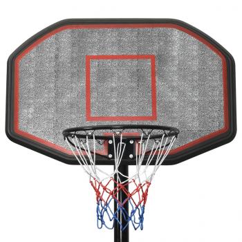 Basketballständer Schwarz 258-363 cm Polyethylen