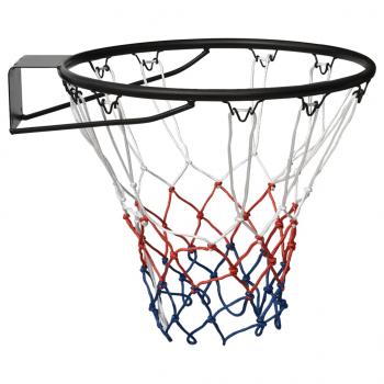 Basketballring Schwarz 45 cm Stahl