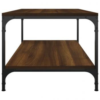 Couchtisch Braun Eichen-Optik 80x50x40 cm Holzwerkstoff