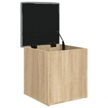 Sitzbank mit Stauraum Sonoma-Eiche 42x42x45 cm Holzwerkstoff