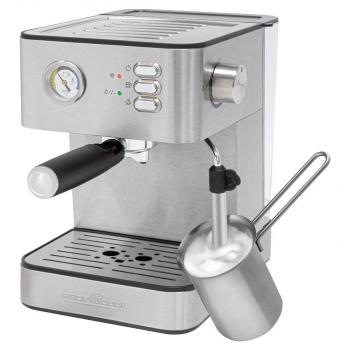 ProfiCook PC-ES 1209 Espressoautomat, bis 20 bar, stufenlose Dampfmenge, inox (501209)