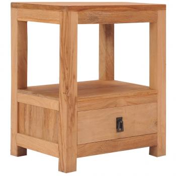 ARDEBO.de - Nachttisch 40x30x50 cm Massivholz Teak