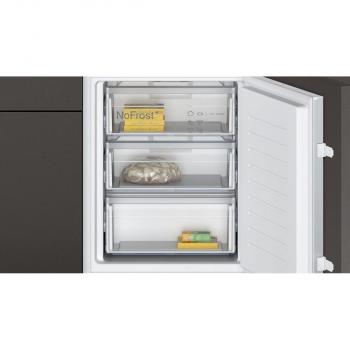 Neff KI7861SE0 N 30 Einbau Kühl-Gefrierkombination, 54,1 cm breit, 260L, Schlepptürtechnik, Eco Air Flow, LED Beleuchtung, NoFrost, Fresh Safe