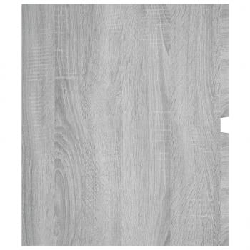 Waschbeckenunterschrank Grau Sonoma 100x38,5x45cm Holzwerkstoff