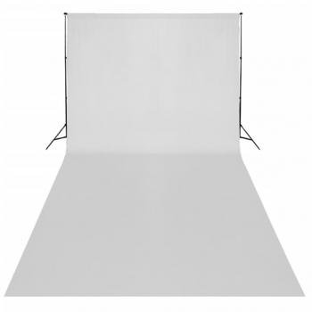 Fotostudio-Set mit Beleuchtung, Hintergrund und Reflektor