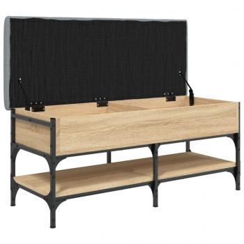 Schuhbank Sonoma-Eiche 102x42x45 cm Holzwerkstoff