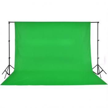 Fotostudio-Set mit Beleuchtung, Hintergrund und Reflektor