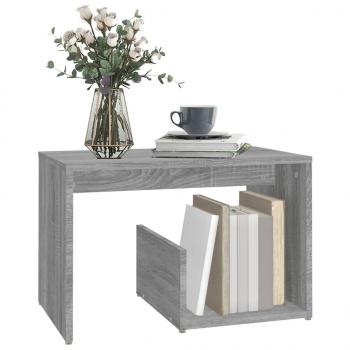 Beistelltisch Grau Sonoma 59x36x38 cm Holzwerkstoff