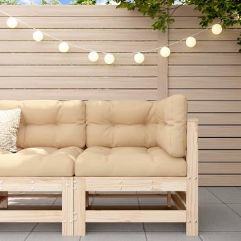 ARDEBO.de - Garten-Ecksofa Massivholz Kiefer