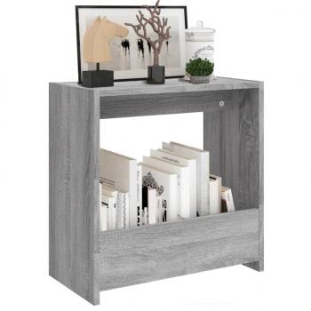 Beistelltisch Grau Sonoma 50x26x50 cm Holzwerkstoff