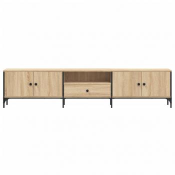 TV-Schrank mit Schublade Sonoma-Eiche 200x25x44cm Holzwerkstoff