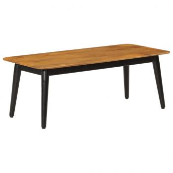 ARDEBO.de - Couchtisch 110x50x40 cm Massivholz Mango und Eisen