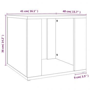 Nachttisch Sonoma-Eiche 41x40x36 cm Holzwerkstoff