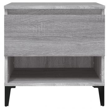 Beistelltische 2 Stk. Grau Sonoma 50x46x50 cm Holzwerkstoff