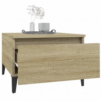 Beistelltische 2 Stk. Sonoma-Eiche 50x46x35 cm Holzwerkstoff