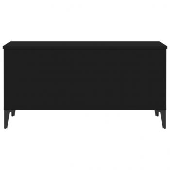 Couchtisch Schwarz 90x44,5x45 cm Holzwerkstoff