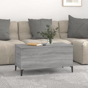 Couchtisch Grau Sonoma 90x44,5x45 cm Holzwerkstoff