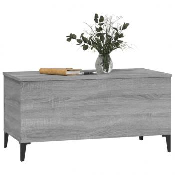 Couchtisch Grau Sonoma 90x44,5x45 cm Holzwerkstoff