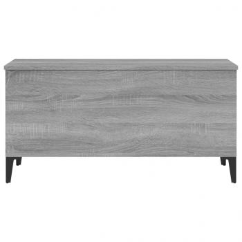 Couchtisch Grau Sonoma 90x44,5x45 cm Holzwerkstoff