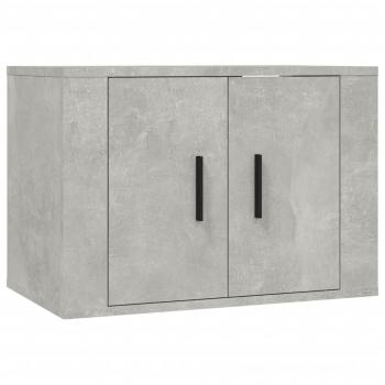 TV-Wandschrank Betongrau 57x34,5x40 cm