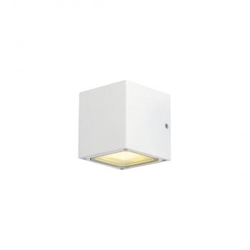 ARDEBO.de SLV SITRA CUBE Outdoor Wandleuchte, TCR-TSE, IP44, weiß (232531)