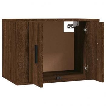 TV-Wandschrank Braun Eichen-Optik 57x34,5x40 cm