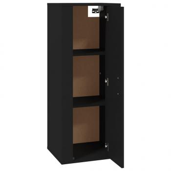 TV-Wandschrank Schwarz 40x34,5x100 cm