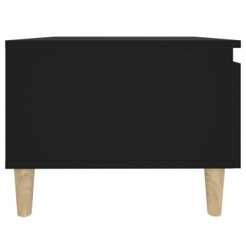 Beistelltisch Schwarz 50x46x35 cm Holzwerkstoff