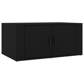 Couchtisch Schwarz 80x50x36 cm Holzwerkstoff