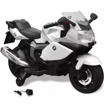 ARDEBO.de - BMW 283 Elektro-Motorrad für Kinder Weiß 6 V